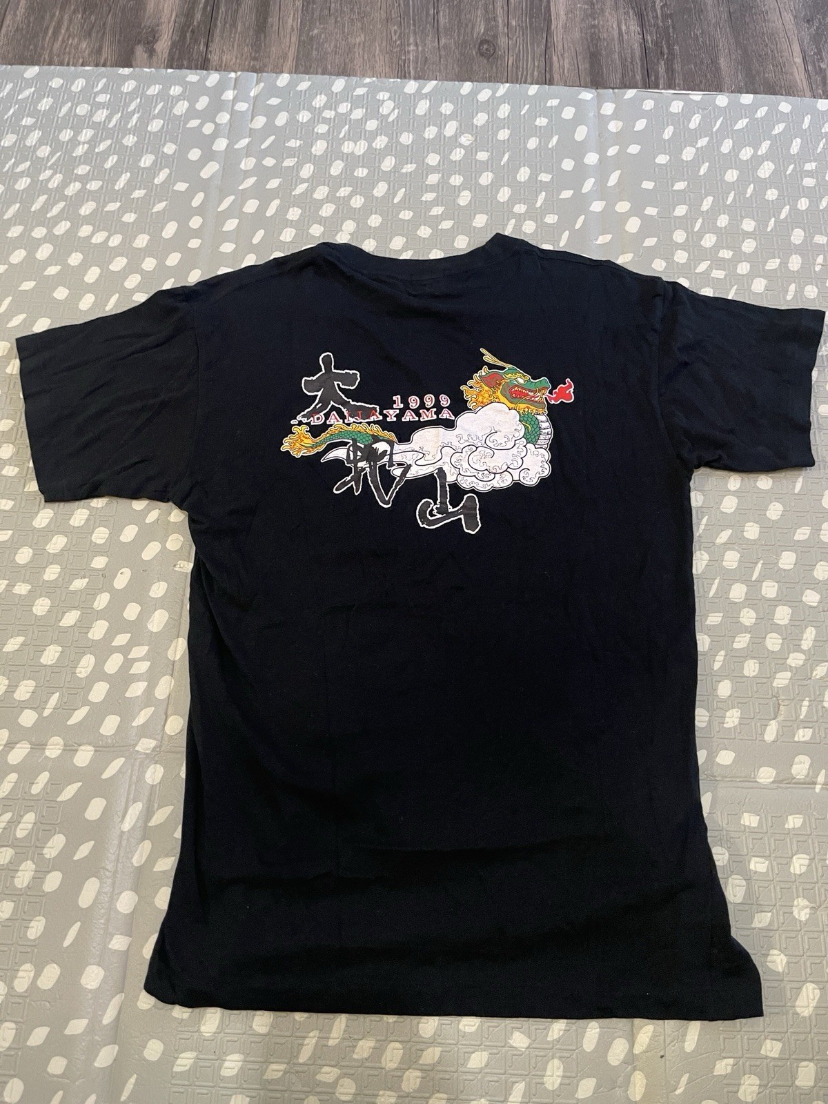 Vtg 1999 Omuta Daijayama Festival T Shirt M Single Stitch Dragon Japan Woven Tag