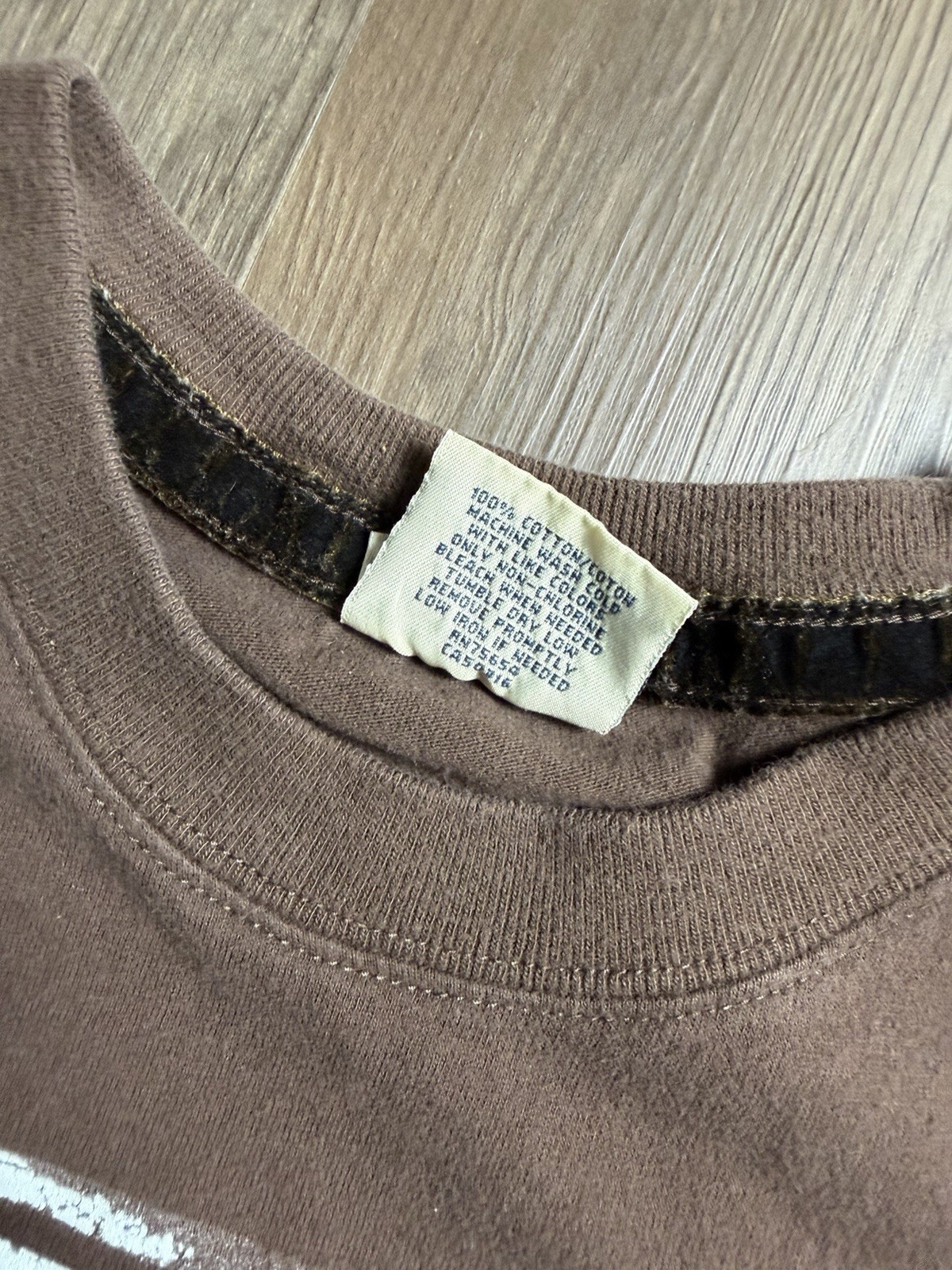 Vintage extremely rare Abercrombie & Fitch banned inappropriate Single Stitch M