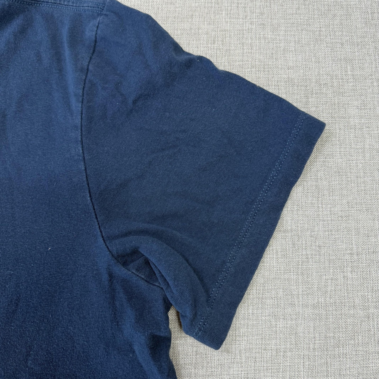 The North Face Shirt Mens Large Blue Crew Neck Short Sleeve Pack Van Graphic
