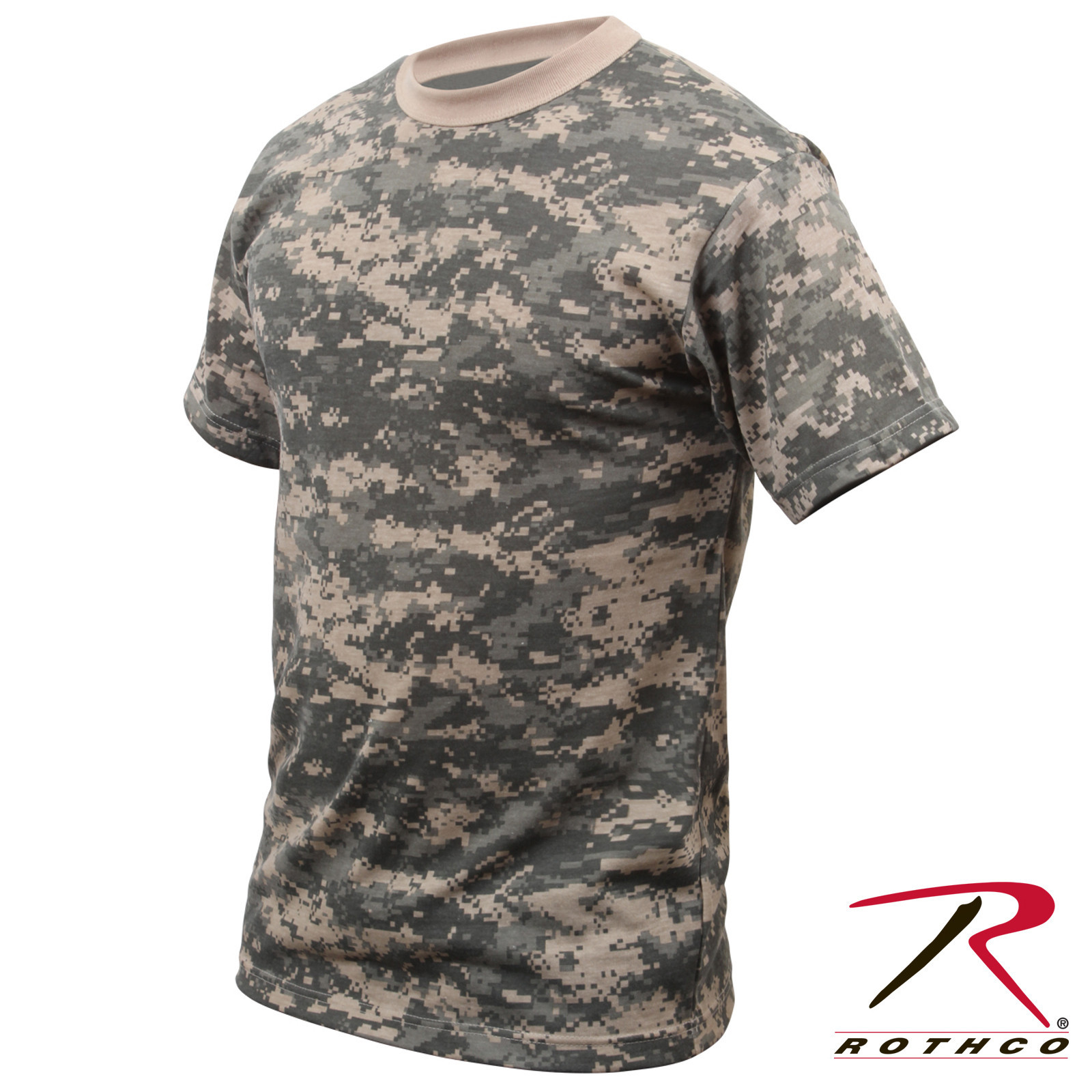 Rothco Men’s ACU Digital Camo Short Sleeve T-Shirt