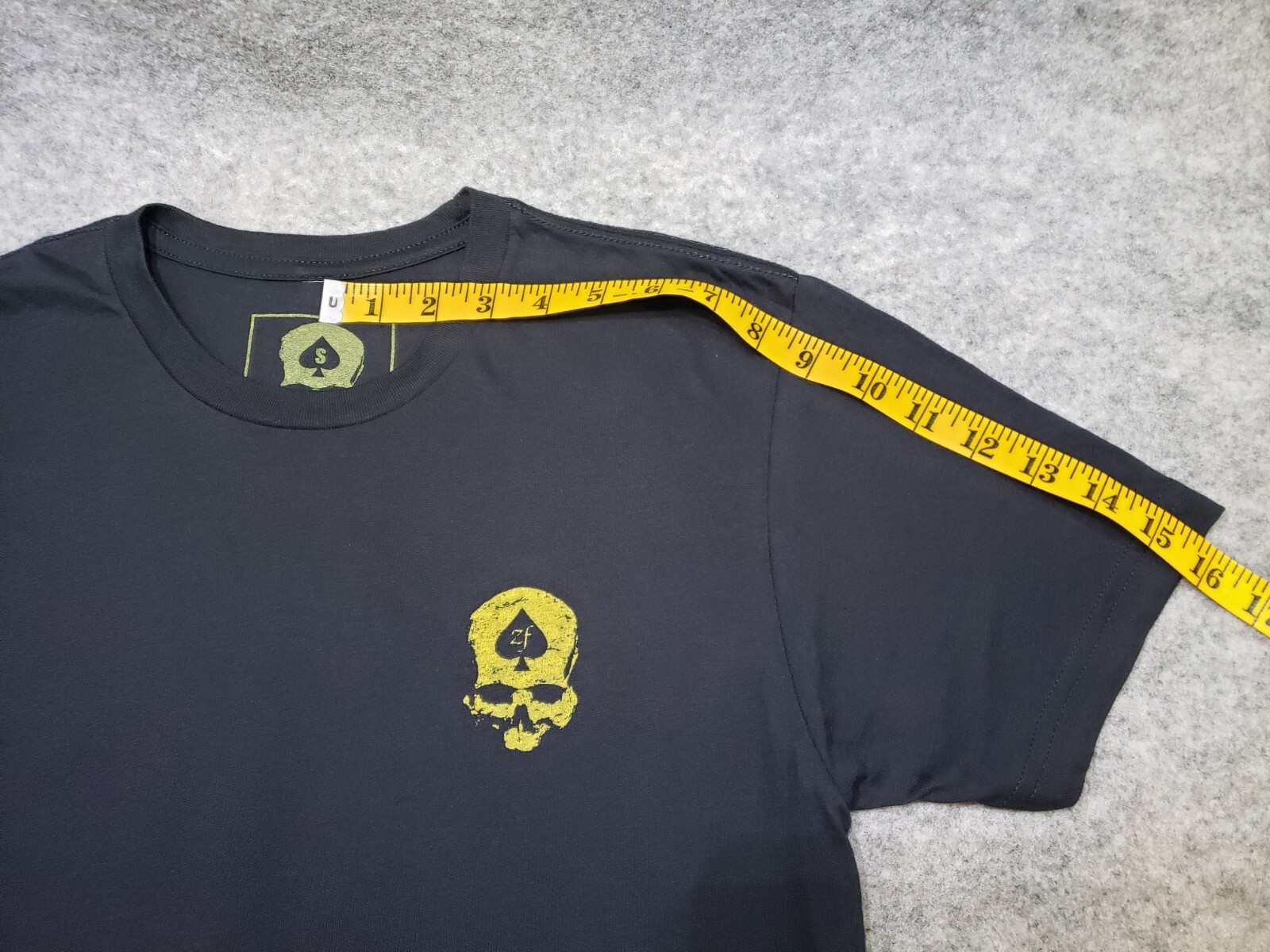Zero Foxtrot Evil Dead ASH Hail To The King Boomstick Black T-Shirt Size S