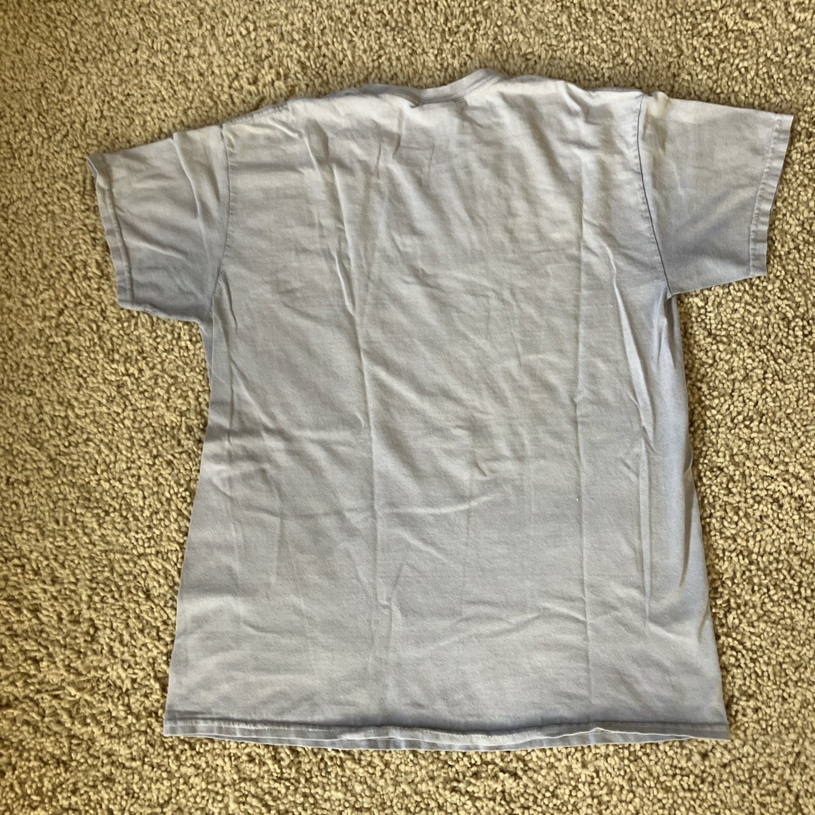 Men’s Mammoth Mountain T-Shirt Size M 100% Cotton Light Gray