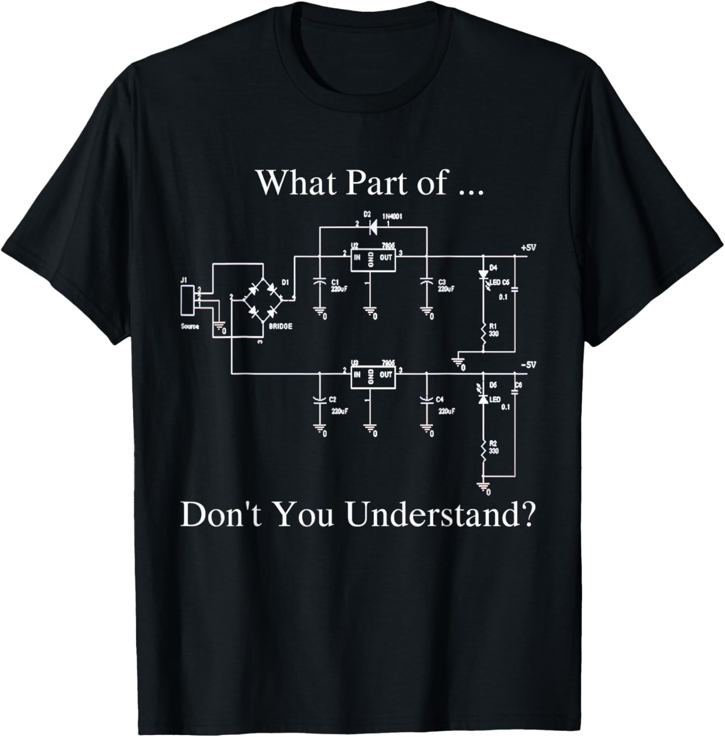 Funny Engineering T-Shirt Black Small Classic Fit Crew Collar Modern T-Shirt