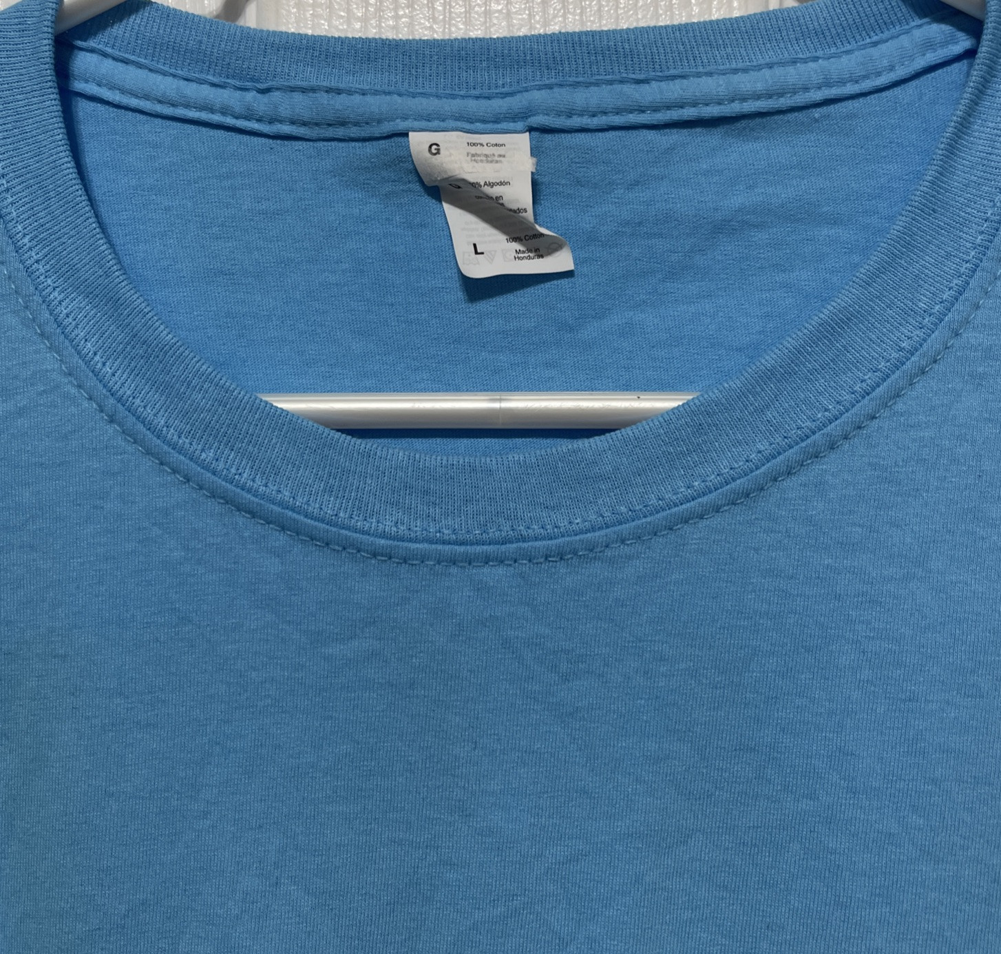 Pound Men’s Aquatic Blue T-Shirt Size Large