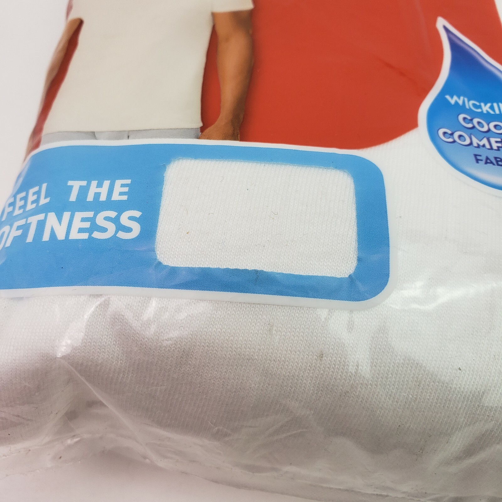 Hanes Mens Size M White Soft Tagless Short Sleeves T Shirts 3 Pack