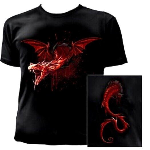 Devils Travails BTF337 Fitted Cotton T-Shirt By Alchemy Gothic
