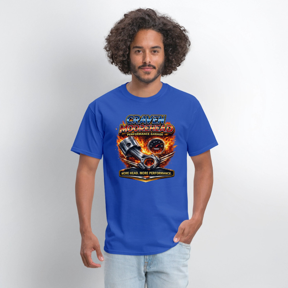 Craven Moorehead Performance Garage Funny Adult Humor T-Shirt