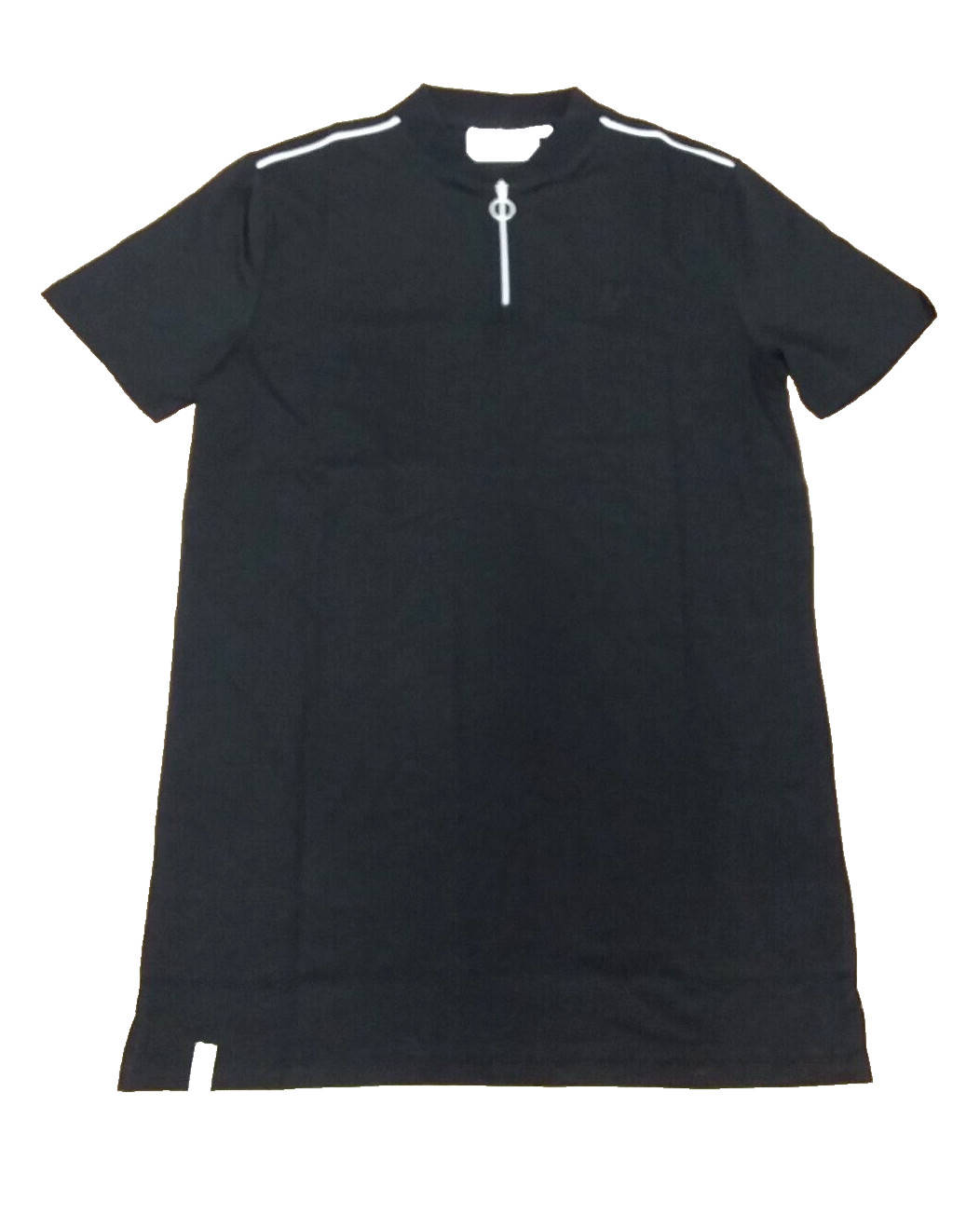 SikSilk Men’s Smart Essential Baseball Collar – Black – Medium