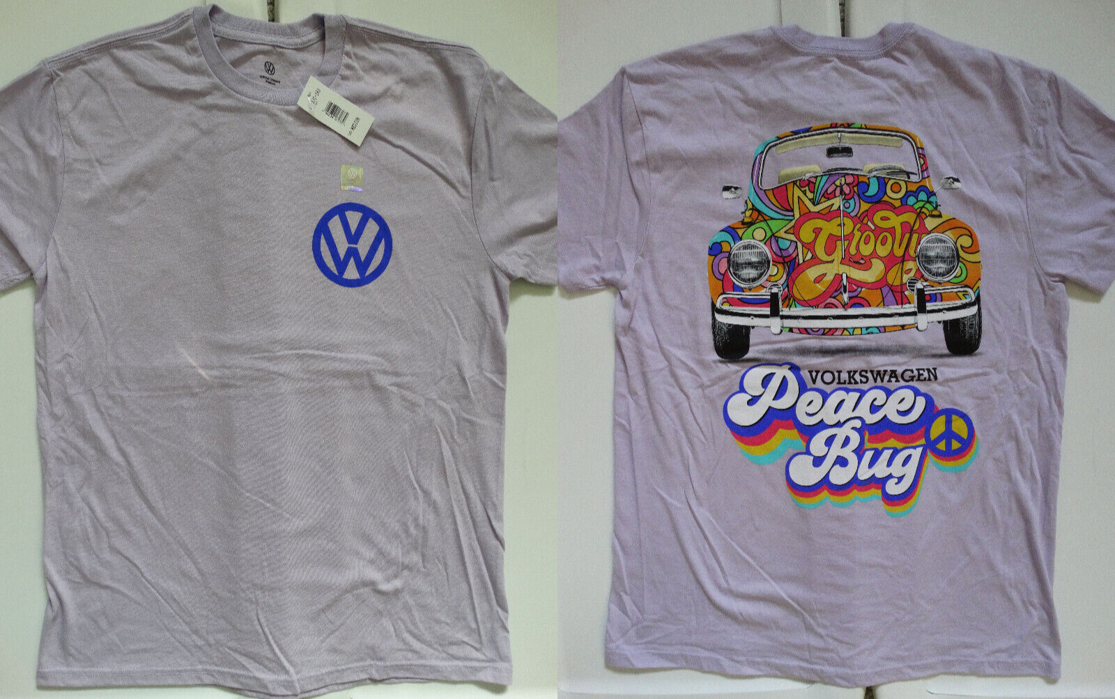 Volkswagen Bettle VW Peace Bug Officially Licensed T-Shirt