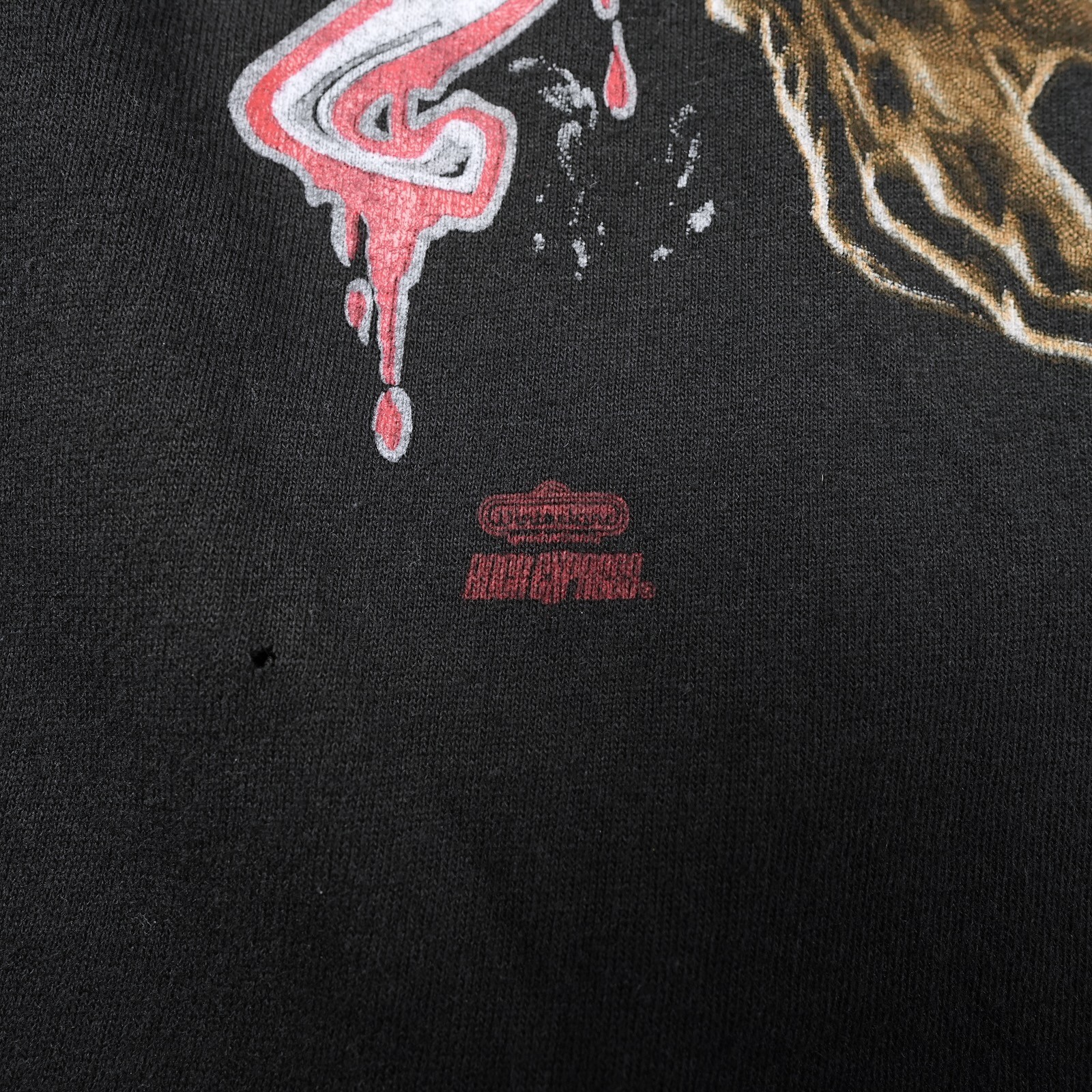 1993 Body Count Cop Killer Cutoff Sleeveless T Shirt Black Modern Medium Metal