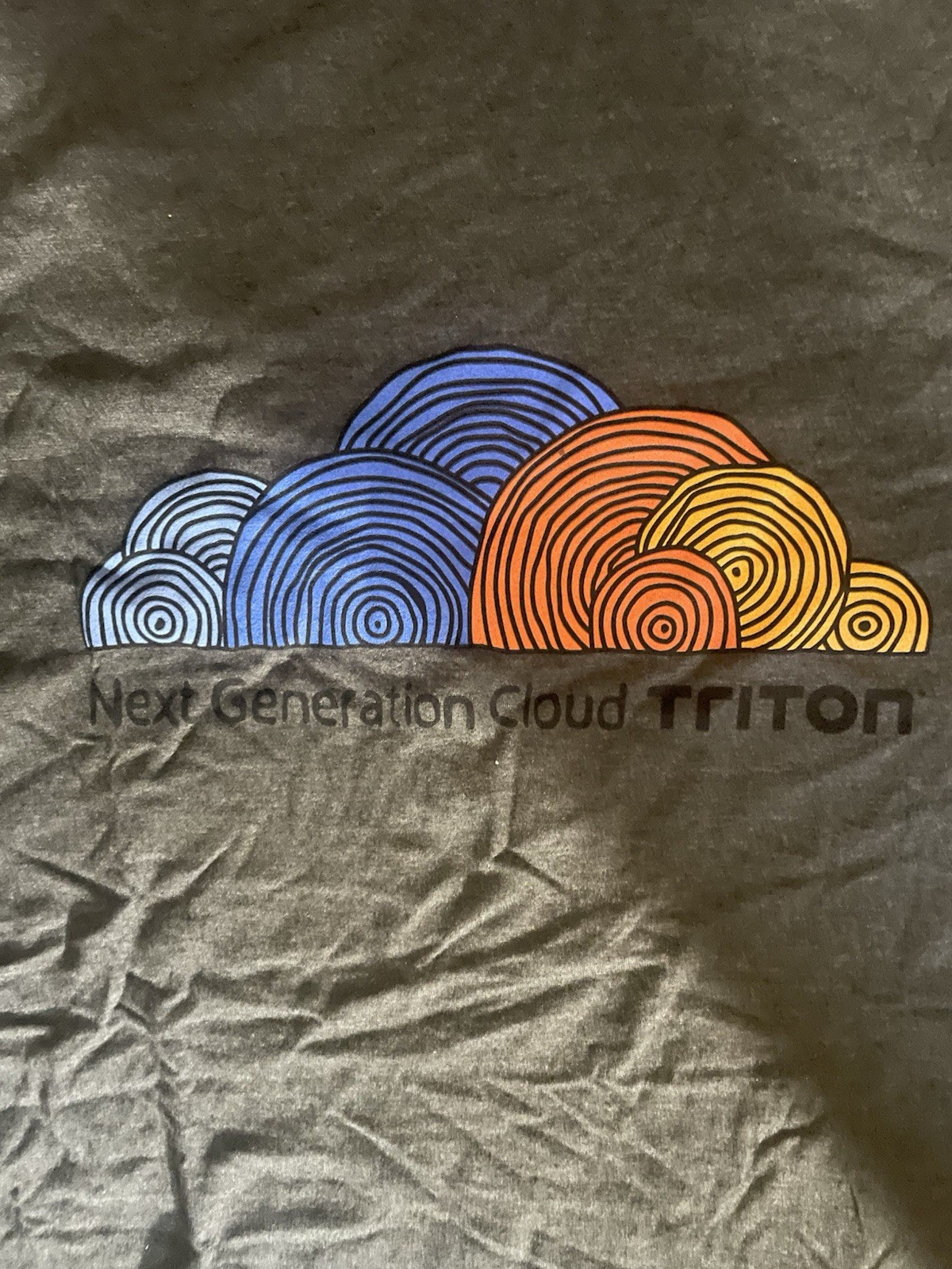 T-Shirt – Gray – Adult XL – Says: Next Generation Cloud Triton – New!