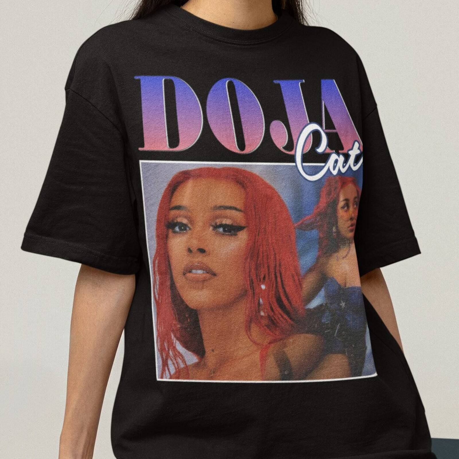 Vintage 90s Doja Cat Graphic T-Shirt Doja Cat Fan Gift RnB Rapper Graphic Unisex
