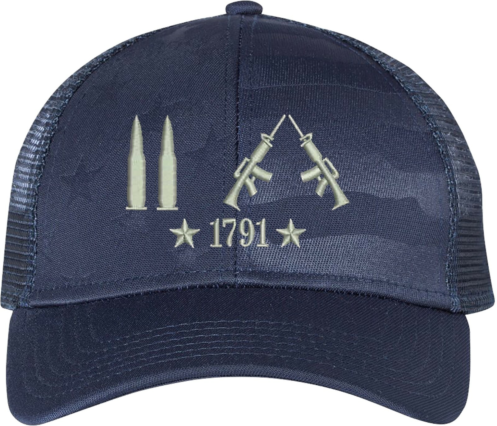 Only Bullets 2A 1791 Guns Embroidered One Size Fits All Baseball Hats