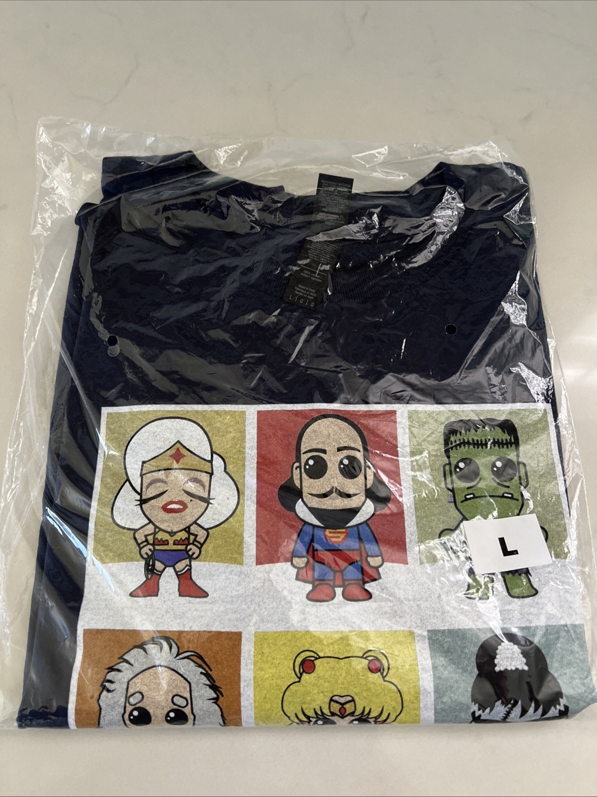 Fan Expo 2024 VIP T-Shirt Size L NEW Sealed Package Pop Culture Comics Cosplay F