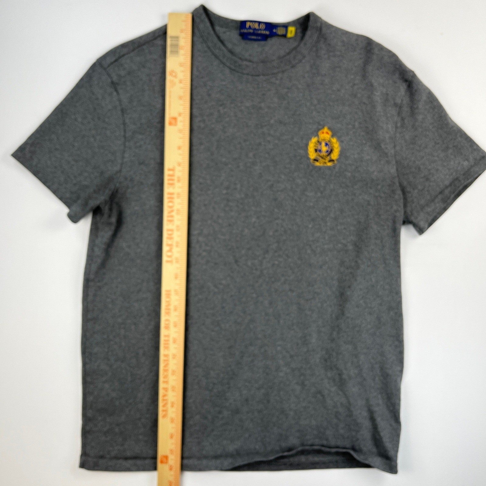 Polo Ralph Lauren Men’s Crest Logo Embroidered Classic Fit Heavy T-shirt Medium