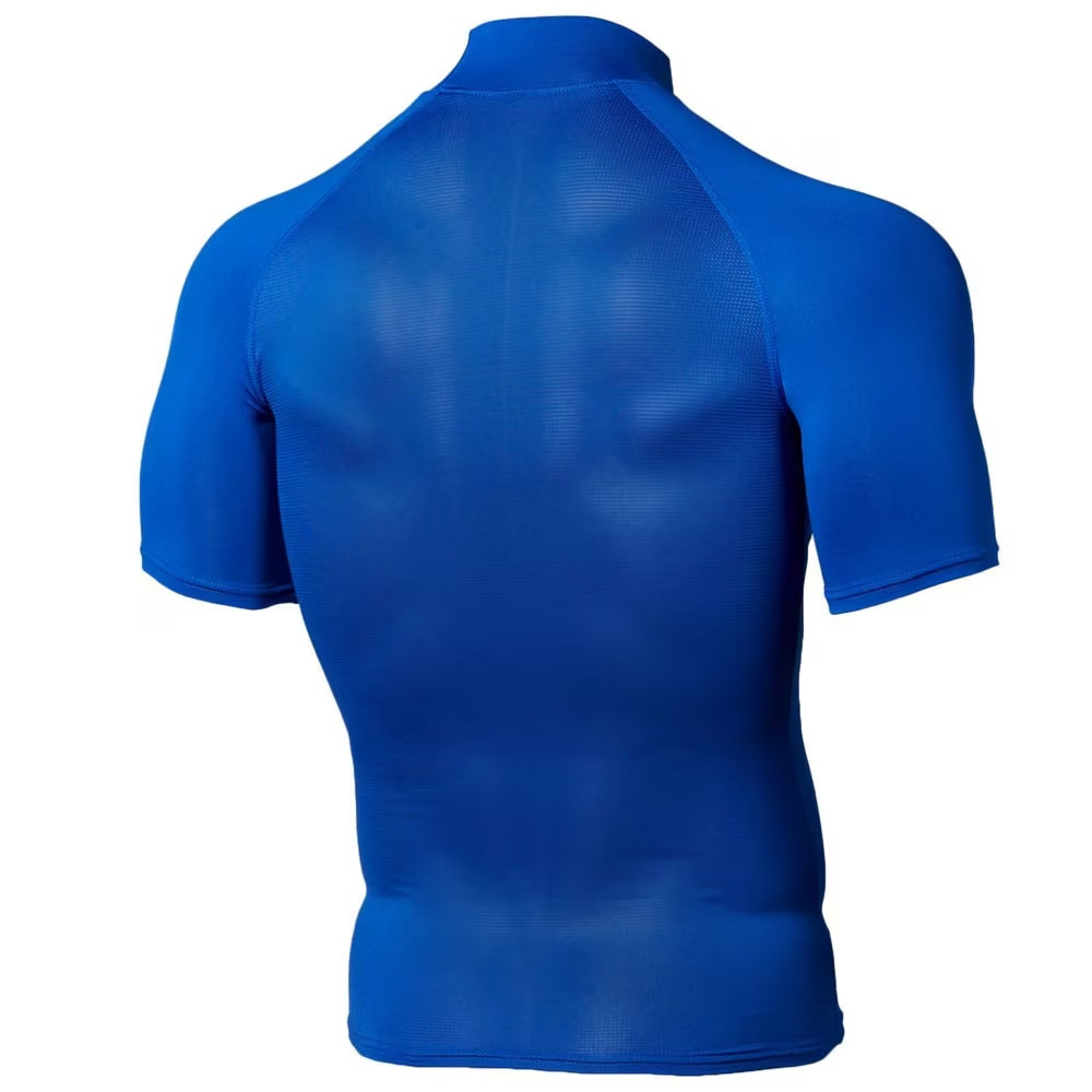 Under armour Solid Color Logo Print Half High Neck Short Sleeve T-Shirt