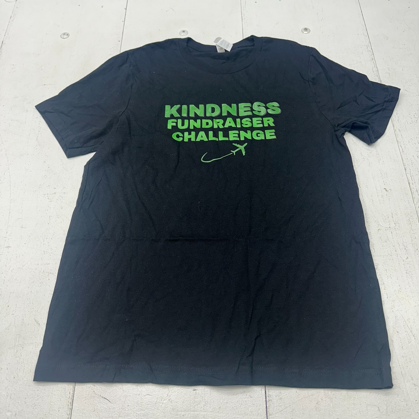 Bella + Canvas Black Kindness Fundraiser Graphic Short Sleeve T Shirt Men’s L