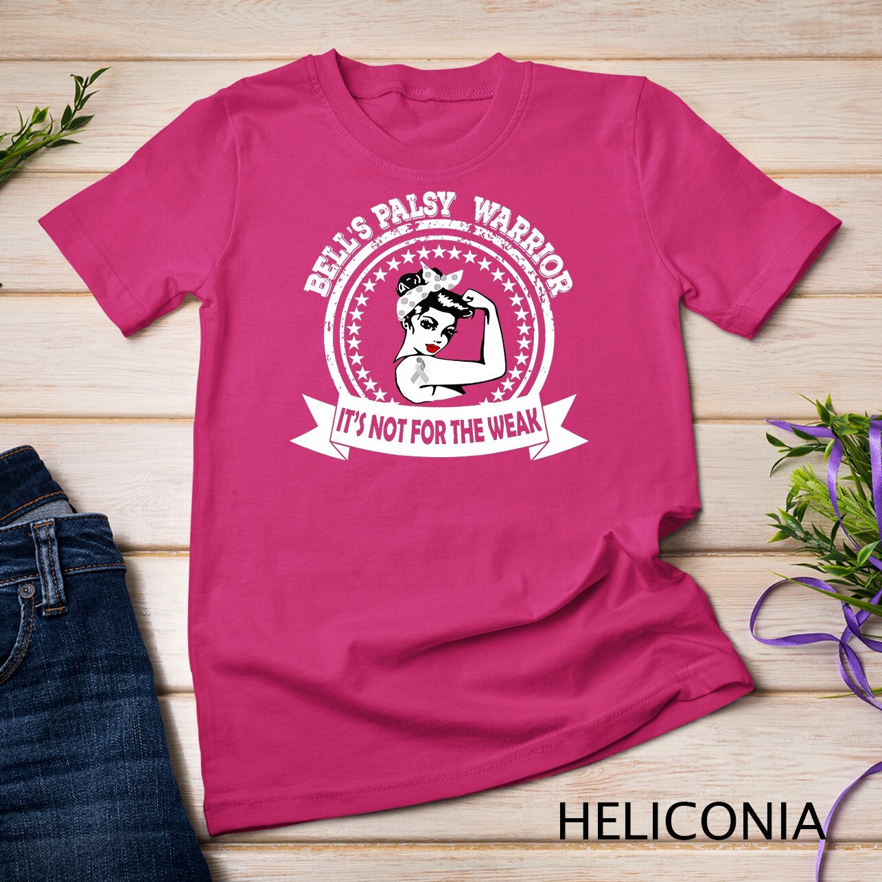 Bell’s Palsy warrior Unisex T-shirt