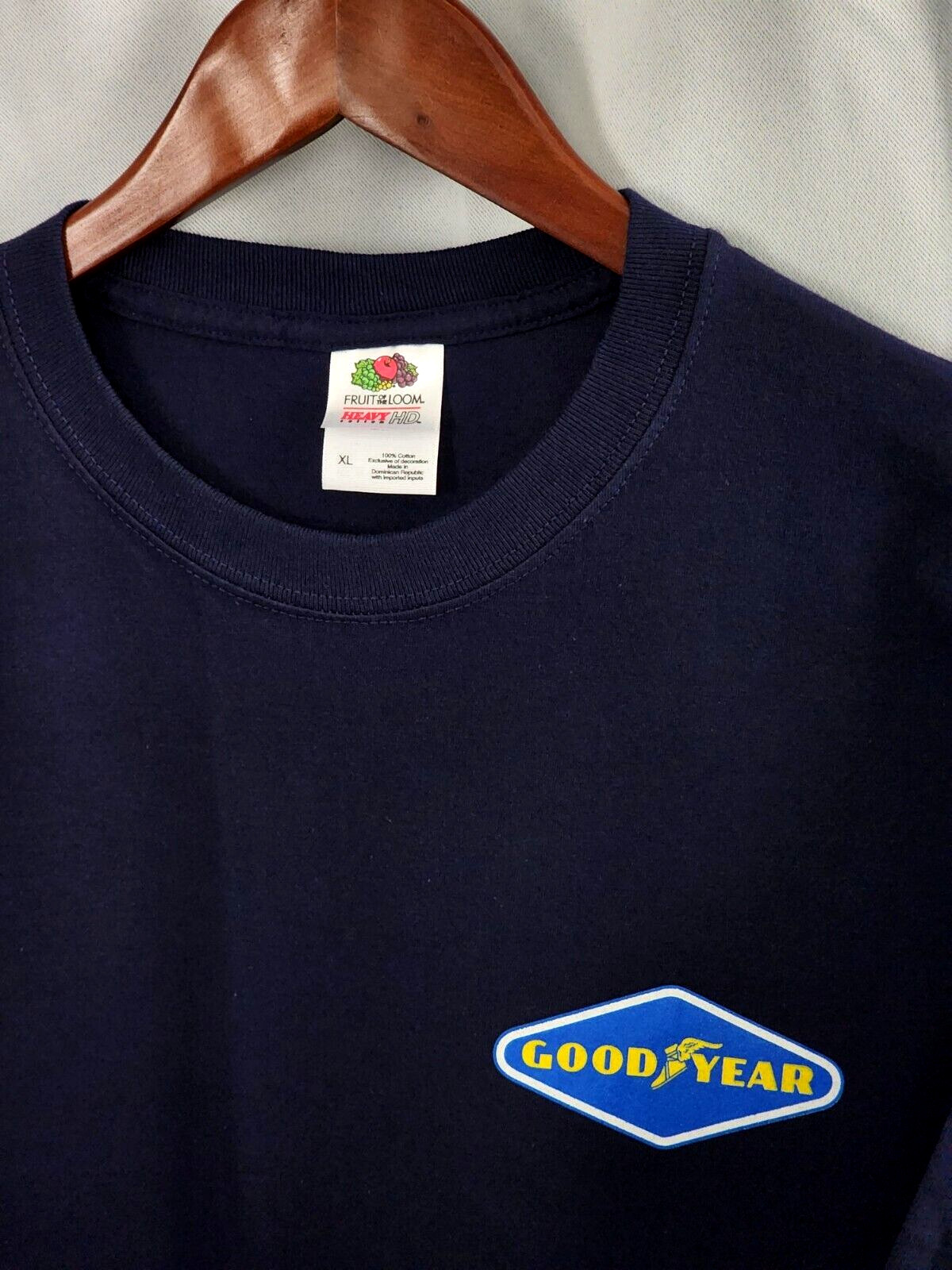 GOODYEAR TIRES T Shirt Official racing cars mechanic Size XL NWOT