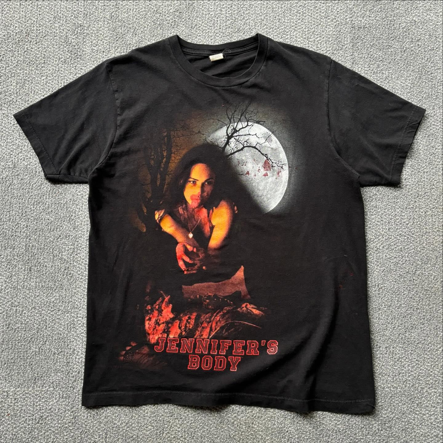 Jennifer’s Body Tee Vintage Megan Fox 2000s Gothic Movie Shirt S-5XL