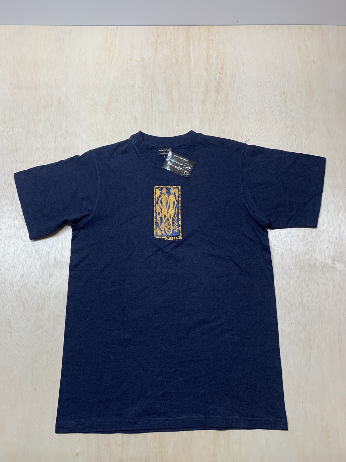Kenya Graphic T SHIRT SHIRT AIRBORNE Size Large