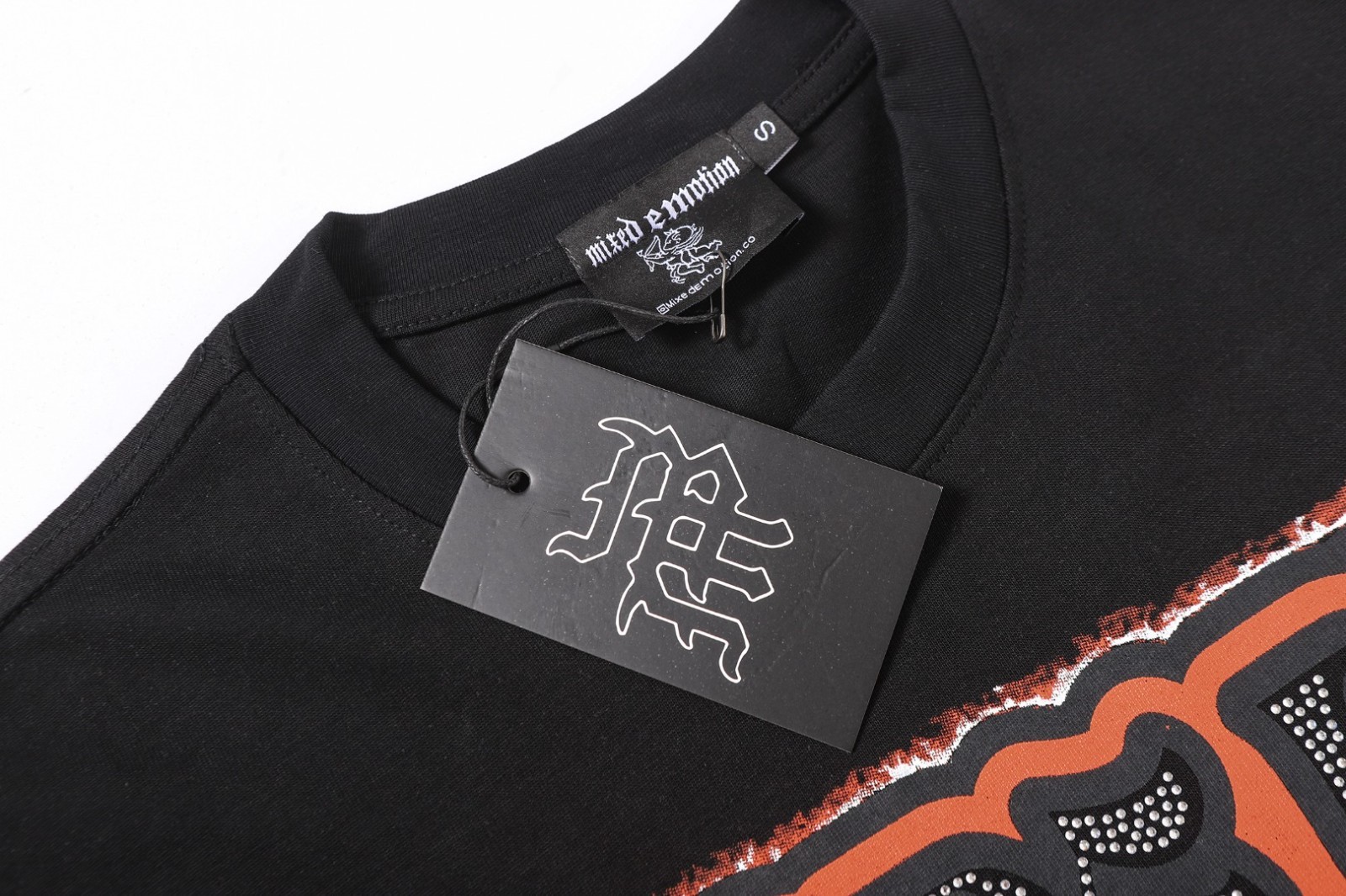 Mixed emotions tee shirt Black