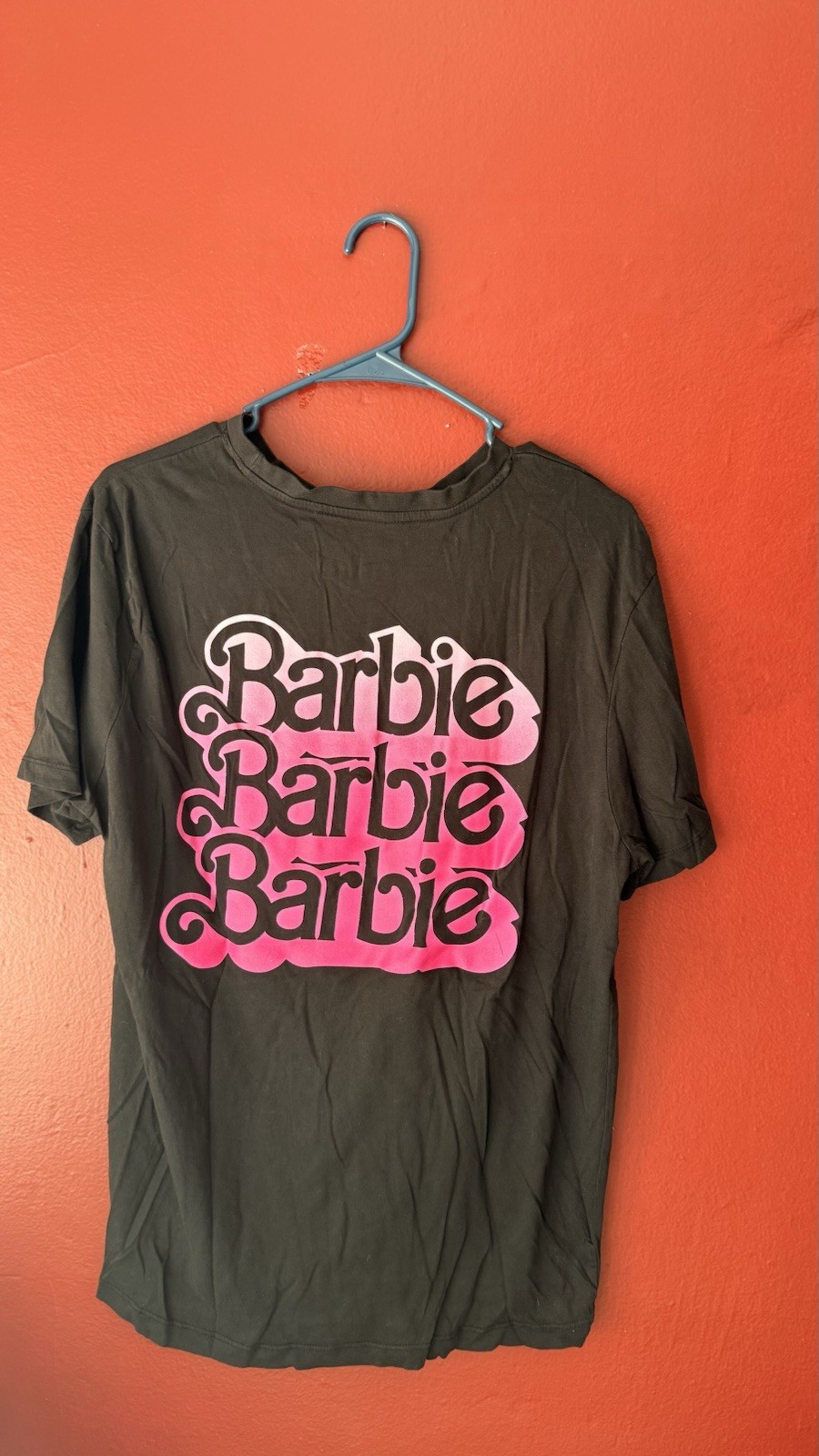 Official Barbie The Movie Black Graphic T-Shirt Size L – Very Good