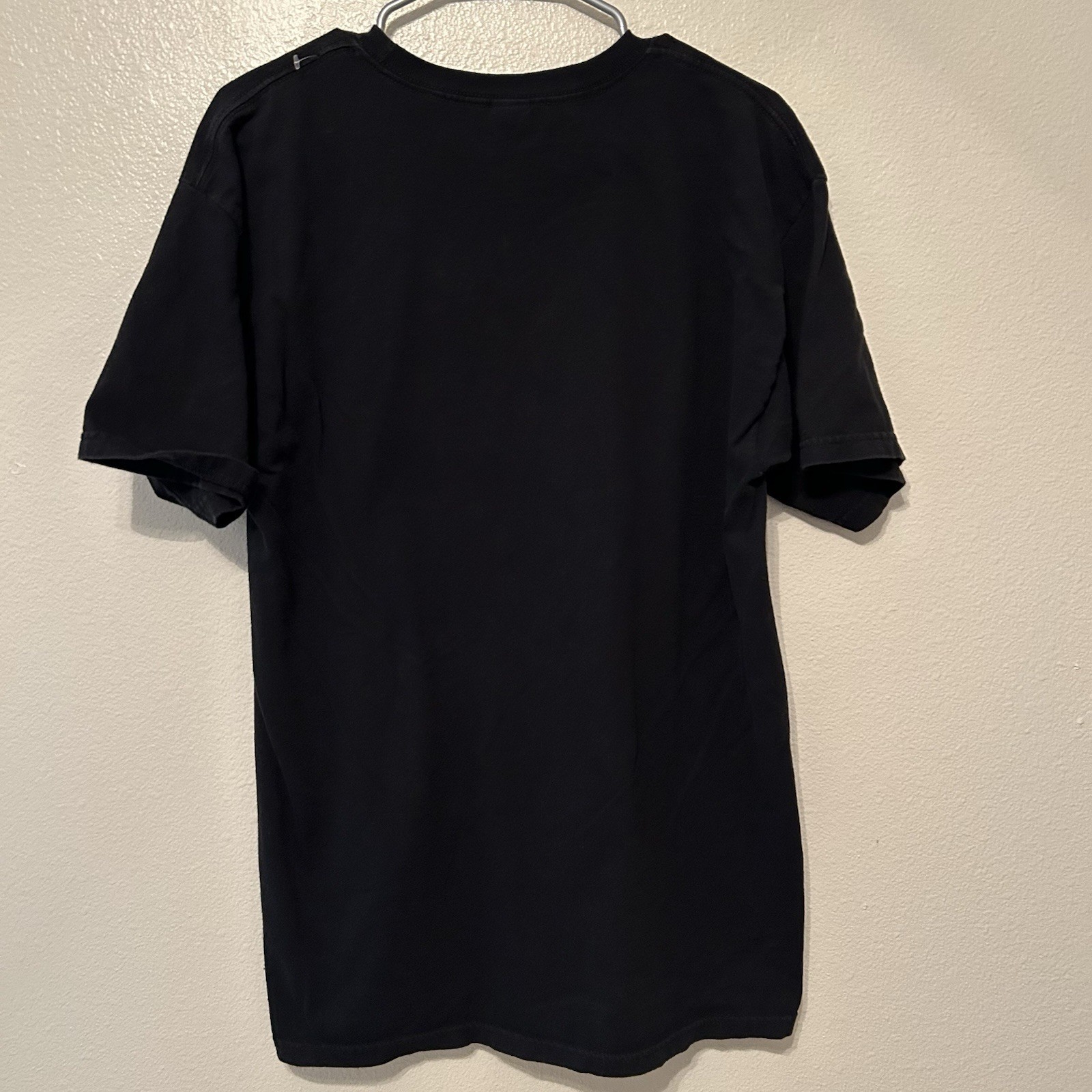 Vintage Obey Guy On Bike Gas Mask Shirt Large Y2K Grunge Bicycling Black BG6