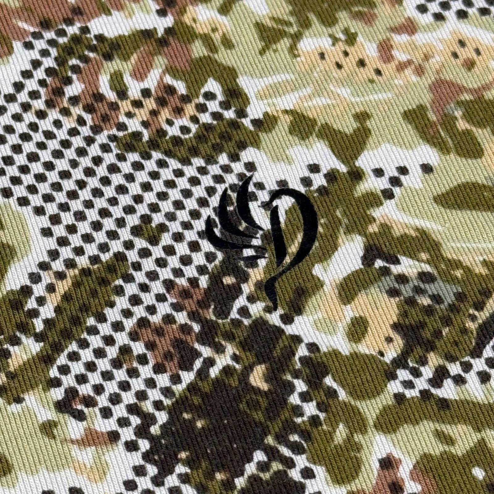 Duck Camp Mens Digital Camo Long Sleeve Performance Outdoors Hunting Shirt 2XL
