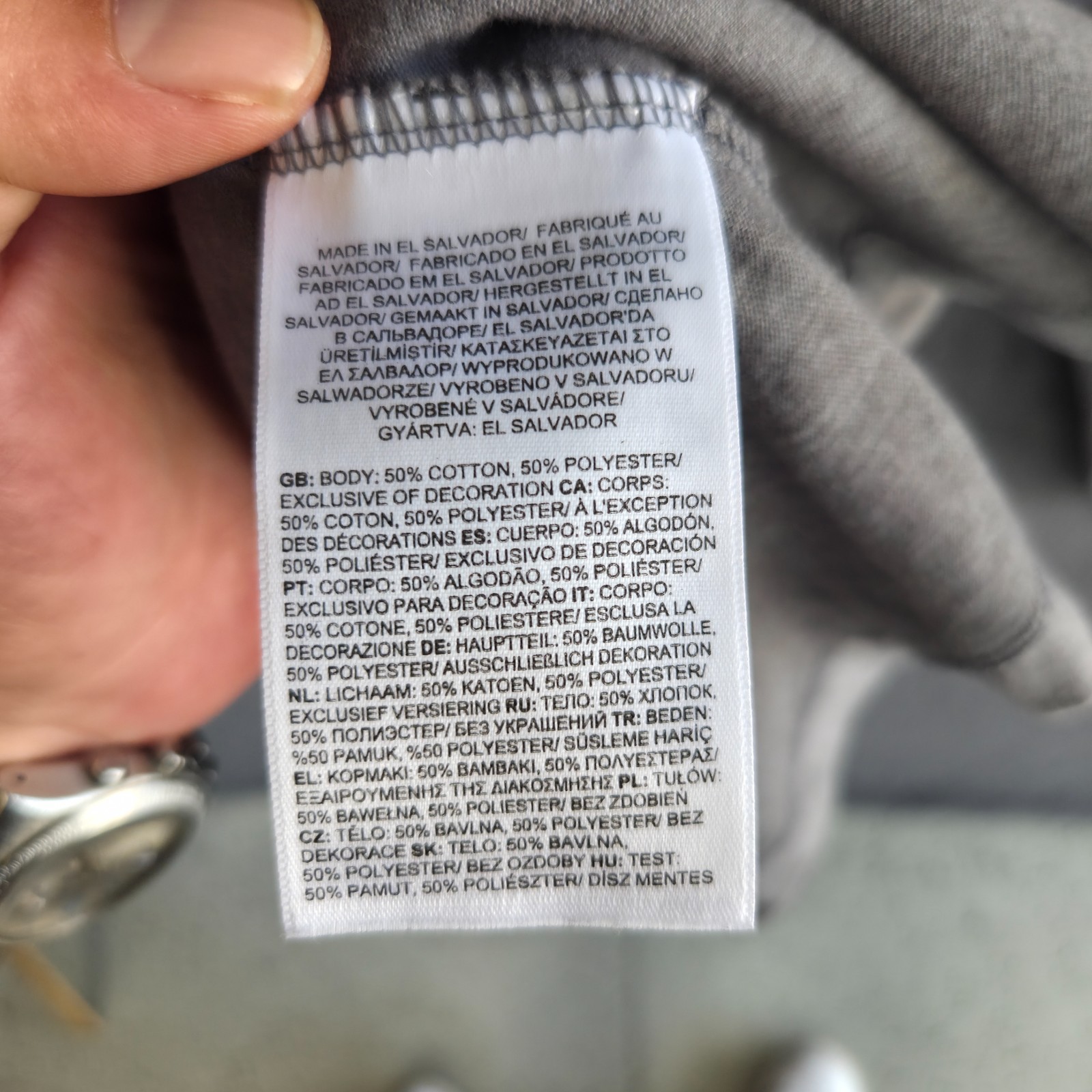 The North Face Shirt Men Medium Gray Long Sleeve Logo Outdoor Casual Tee