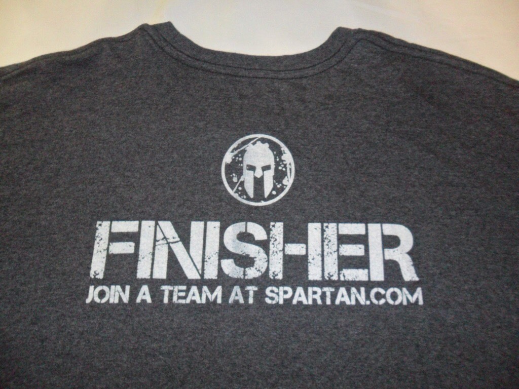 2 Medium- NWOT Reebok Spartan 2014 Finisher 60% Cotton 40% Poly T- Shirt