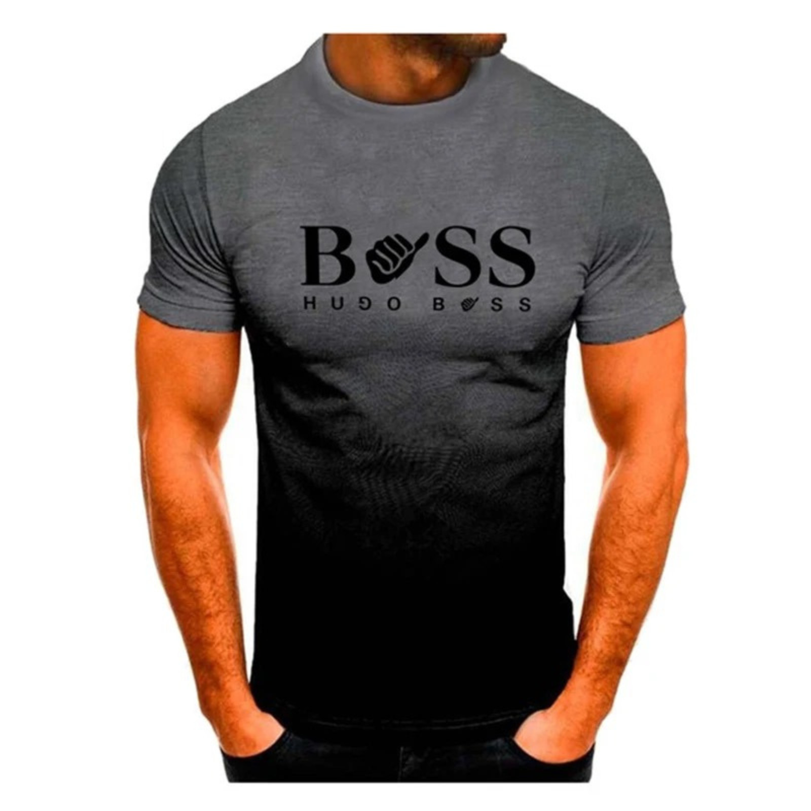 Men’s T-Shirt Stylish Vibrant Sports Top Quick-Drying Breathable Regular Size UK