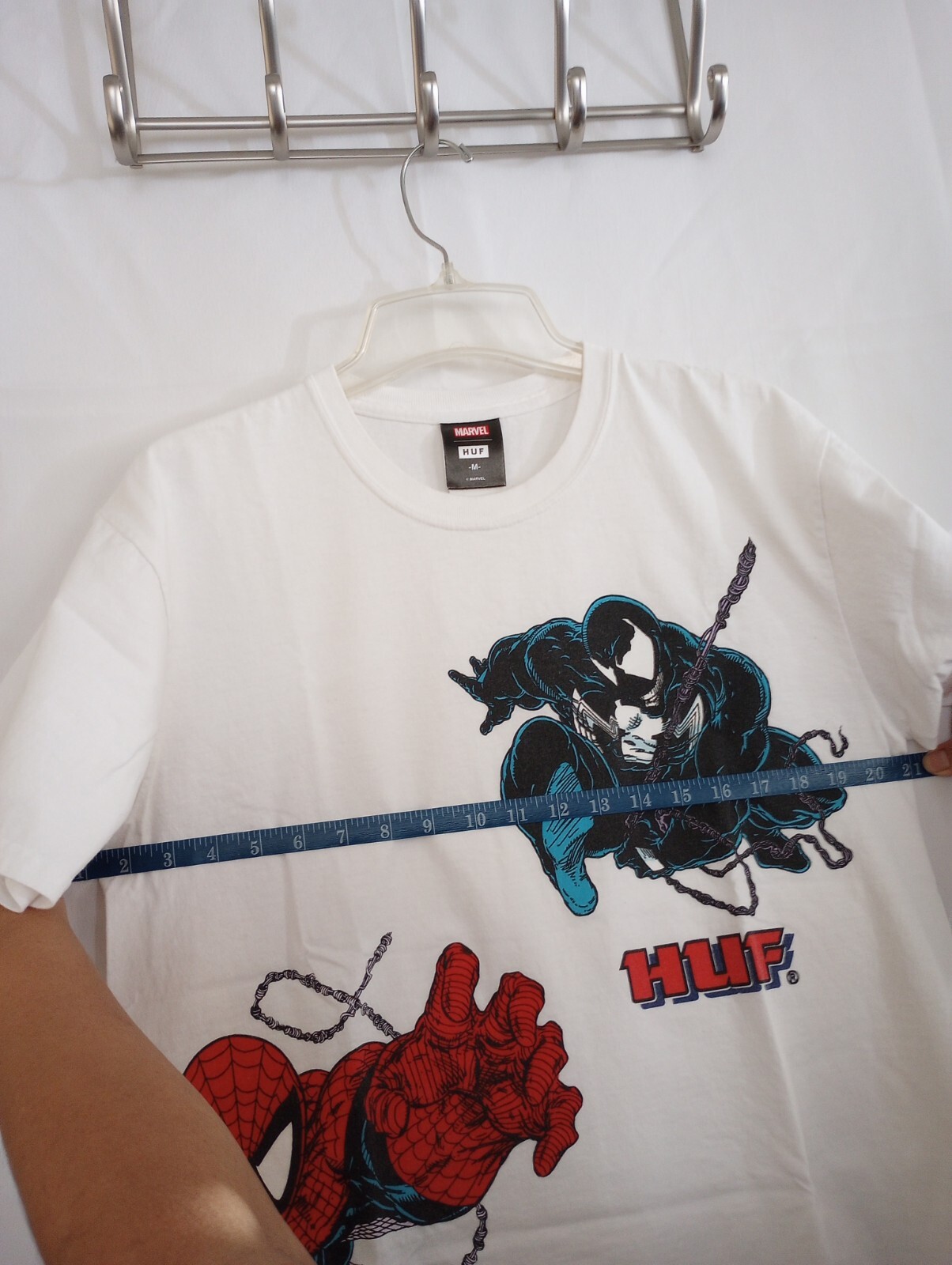 Marvel X HUF Spider-Man Venom Graphic T-shirt Size Medium M