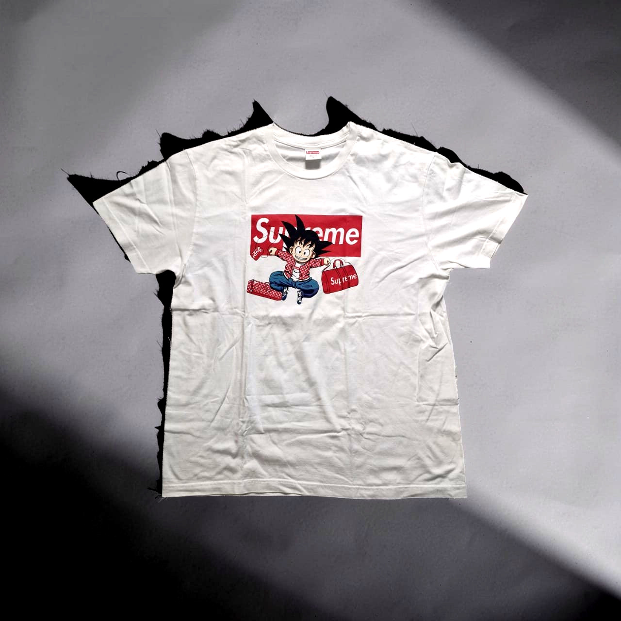 Supreme Son Goku Dragon Ball Shirt Size XL , Anime Skater *White* Made In USA