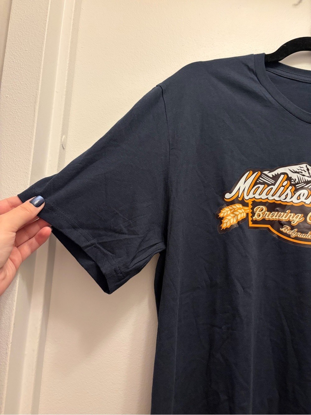 Madison River Brewing Company T Shirt Men’s Large Brewery Beer Belgrade Montana
