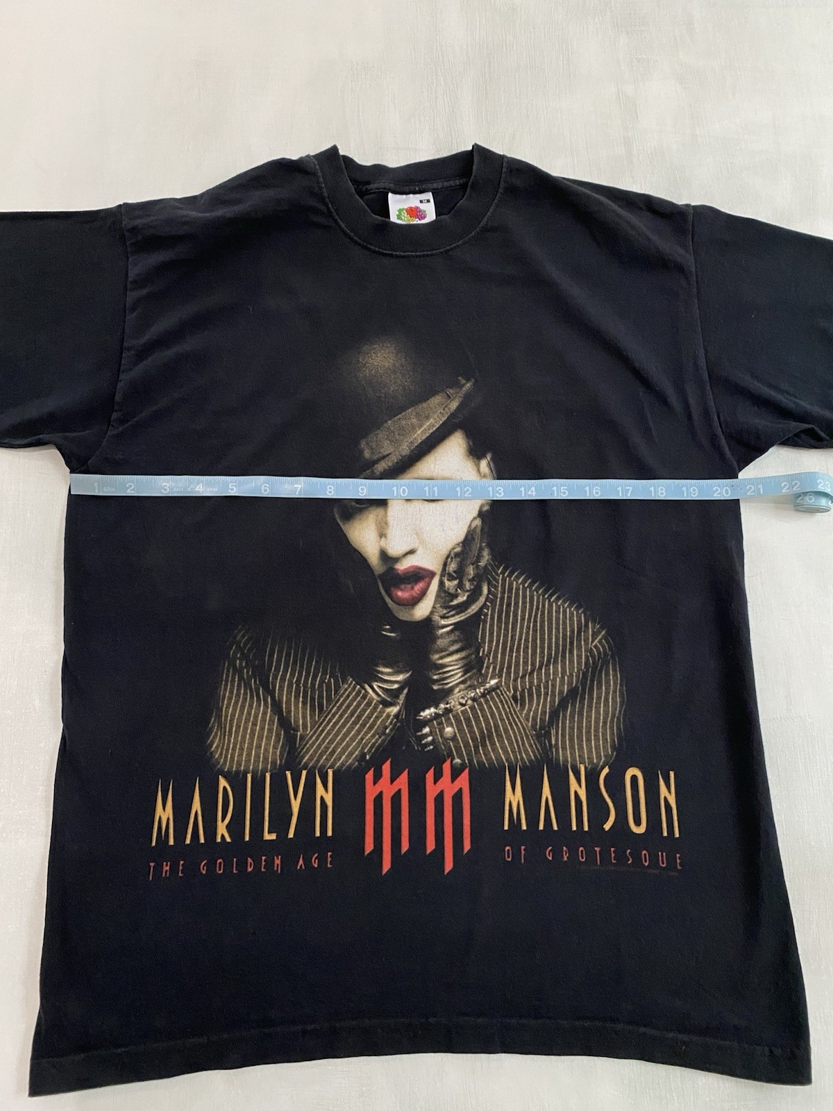 2003 Marilyn Manson Golden Age Of The Grotesque Tour Vintage T-Shirt | Size M