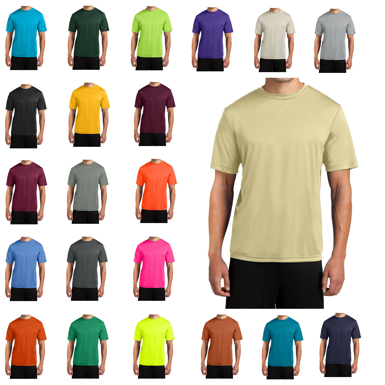 Mafoose Men’s PosiCharge Competitor Tee Shirt ST350