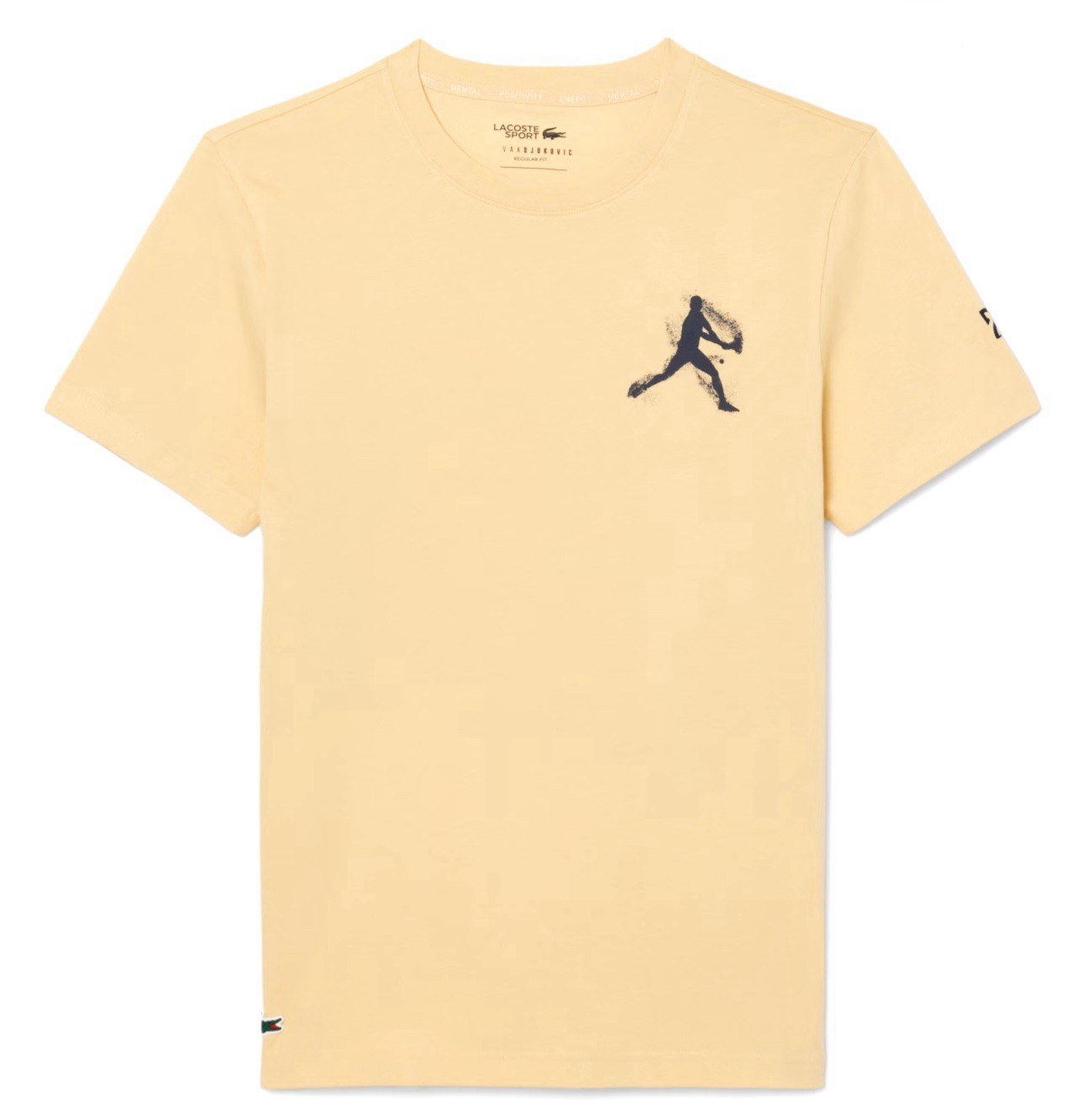 Lacoste Novak Djokovic Tennis T-shirt, Size 7 / 2XL, BNWT! USA 🇺🇸 DUTY FREE!