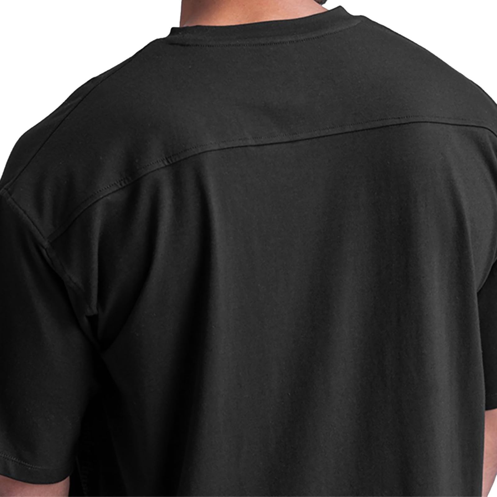 Men’s Oversized Workout T-Shirts Lightweight Quick Dry Short Sleeve Tshirts C…