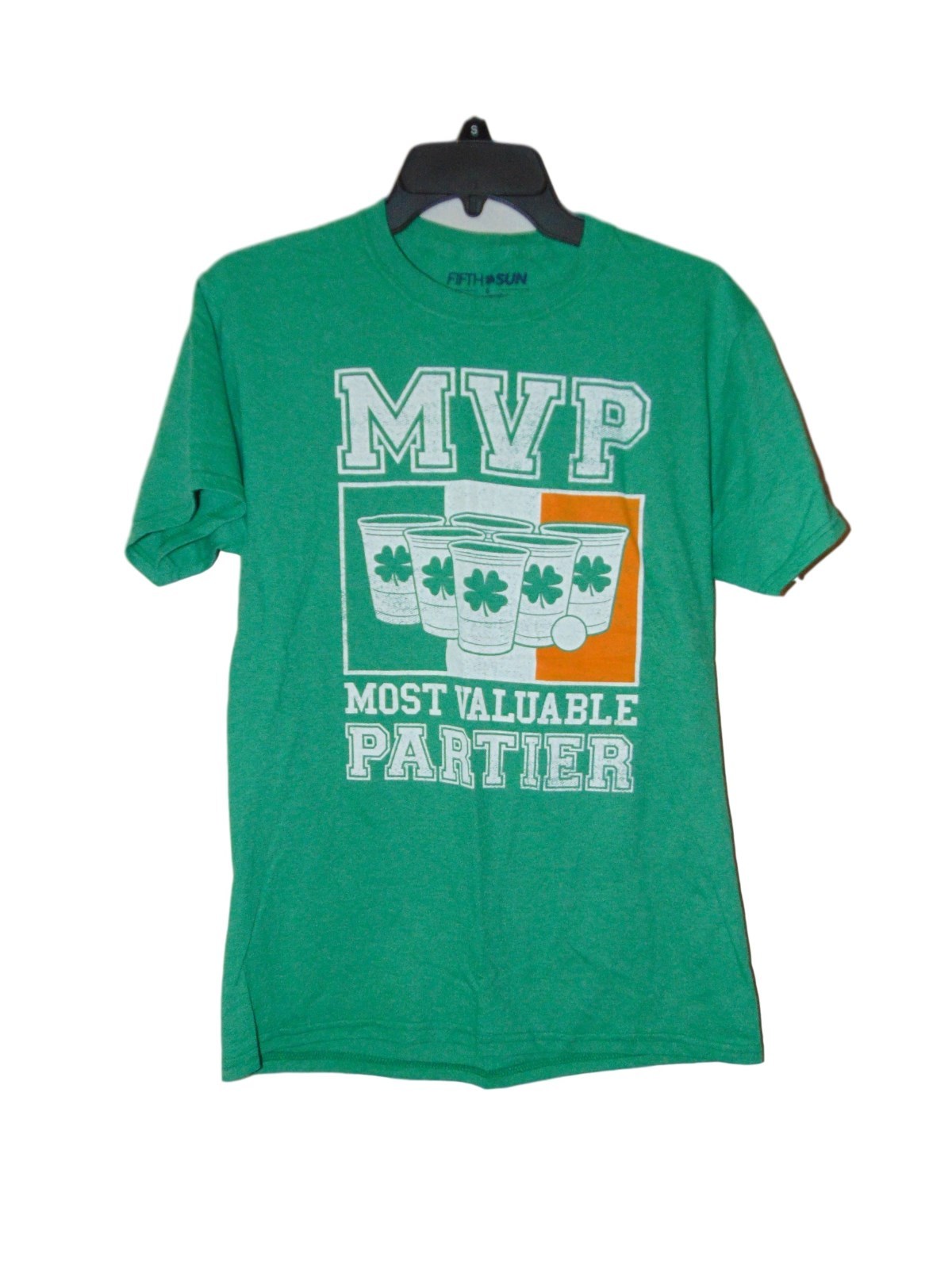 Irish Ireland Beer Pong T-shirt Small Men New St Patricks Day