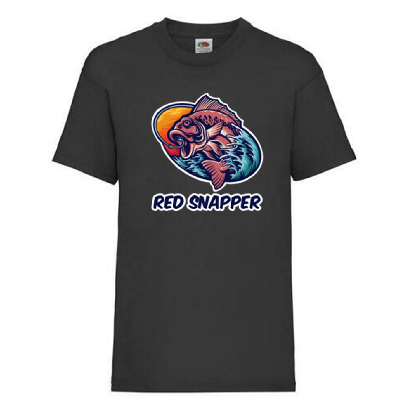 Fishing Red Snapper Trout Fish Humour Novelty T Shirt Various Colours And Sizes