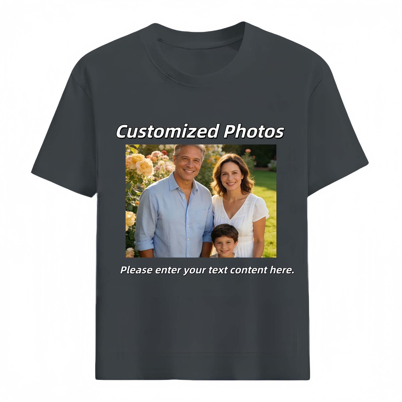Personalized Customized T-Shirt Design – Design Your Own Cotton Shirt