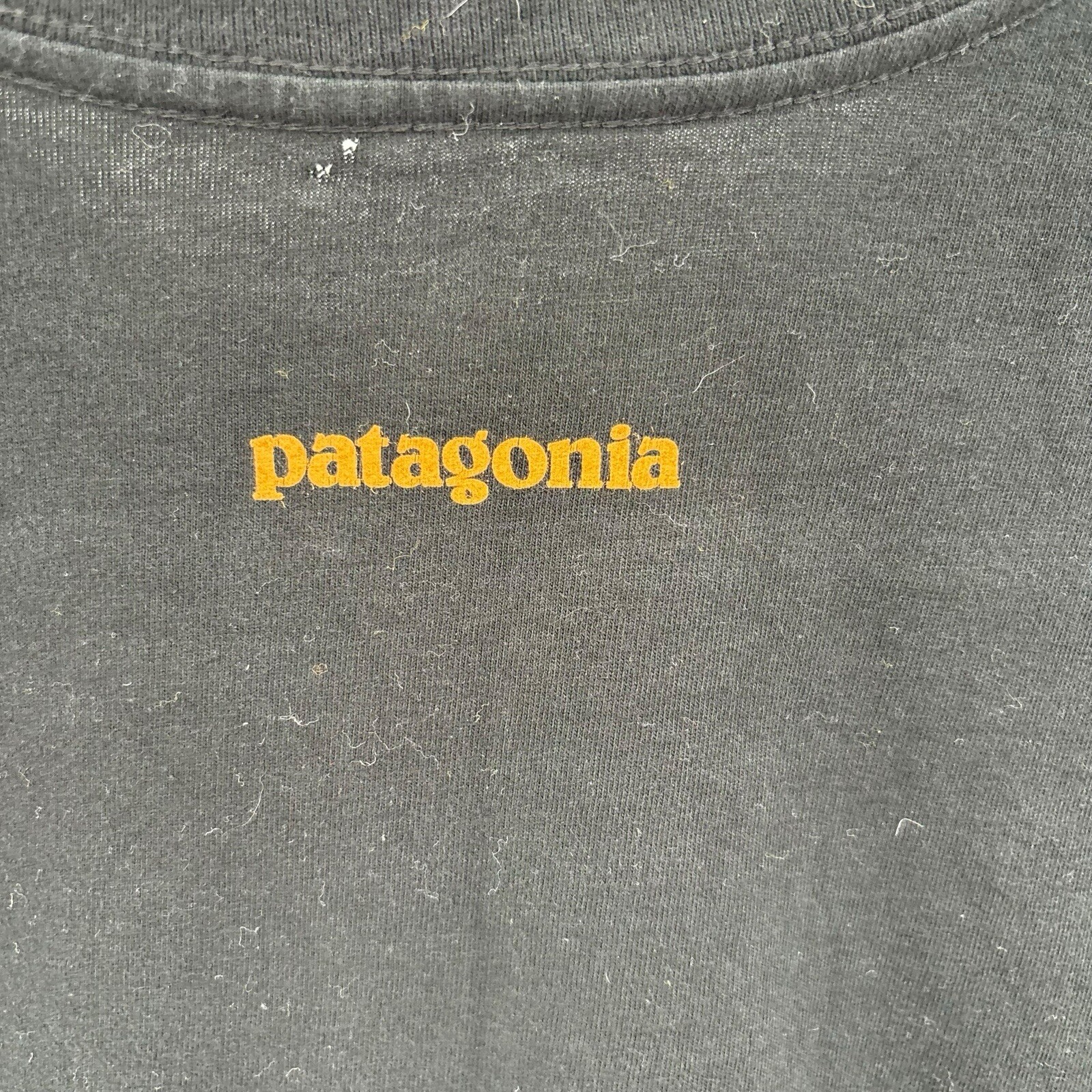 EUC Patagonia Kill Gas Pump Logo Tshirt Cotton Climate Change Promo RARE SZ M