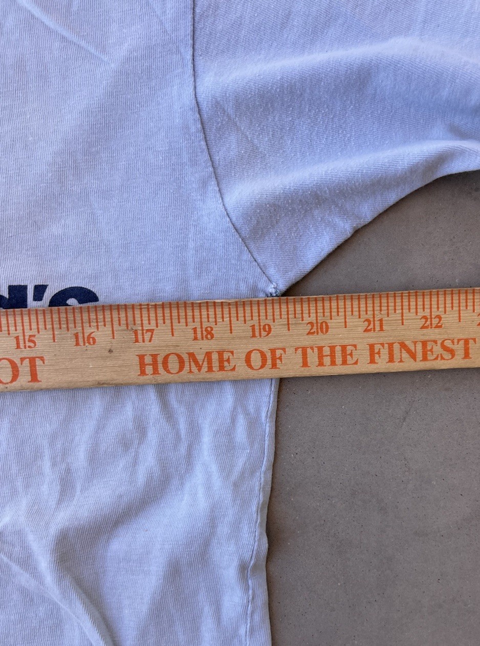 Vintage McDonald’s Shirt Large 60s 70s Big Mac Jingle Promo Song Mcds Burger