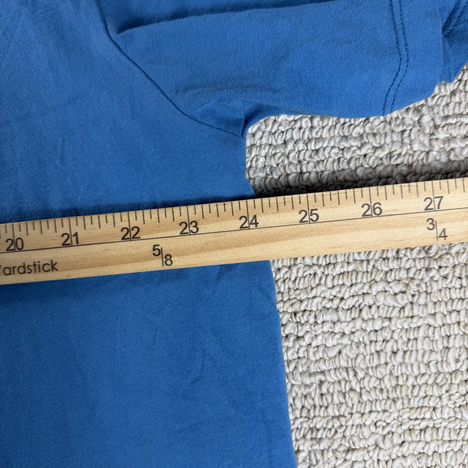 Timberland Original Large Logo T-Shirt Blue Black Men’s Size XXL