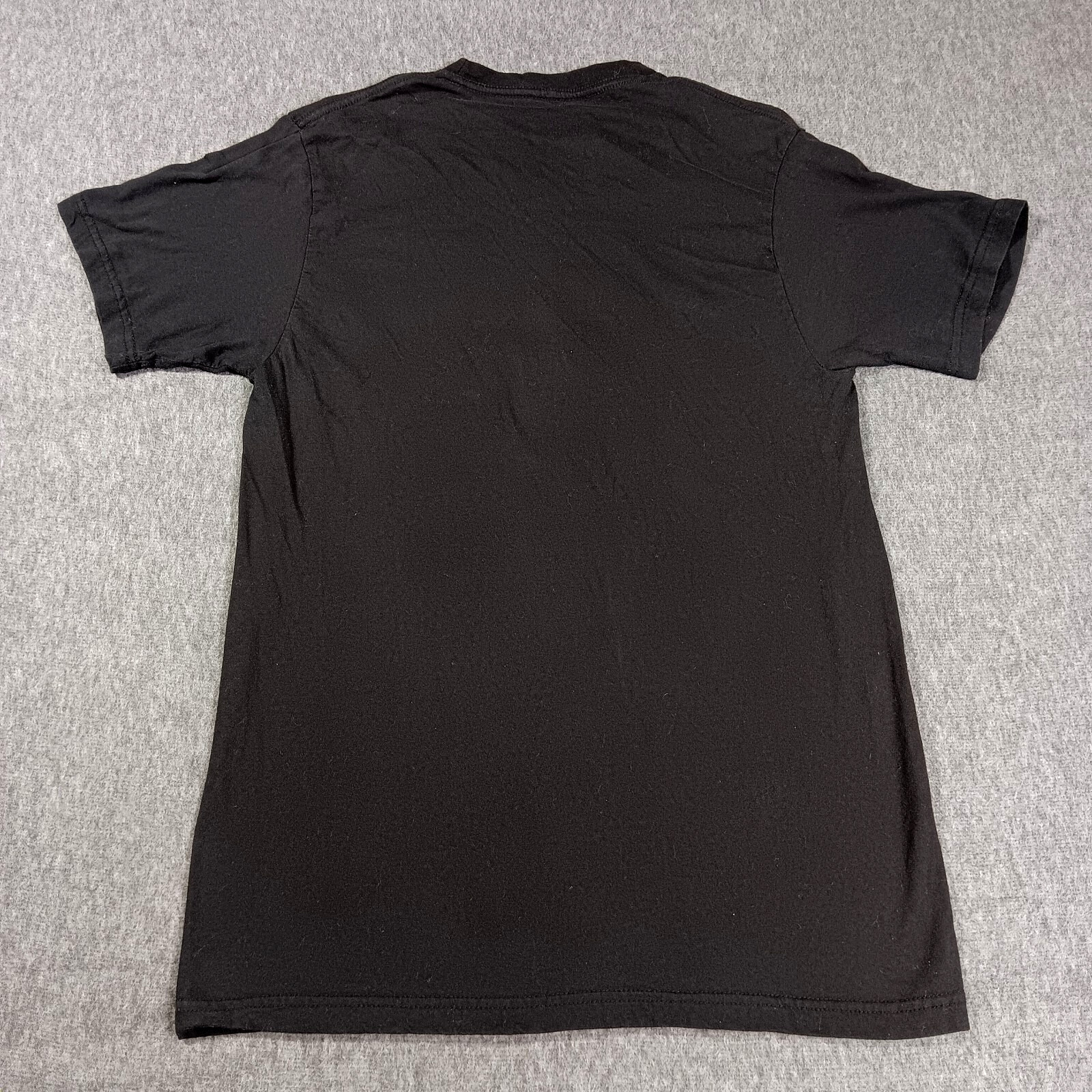 Pikachu Shirt Mens Medium Black #25 Pika Pika Short Sleeve Graphic Tee Pokemon