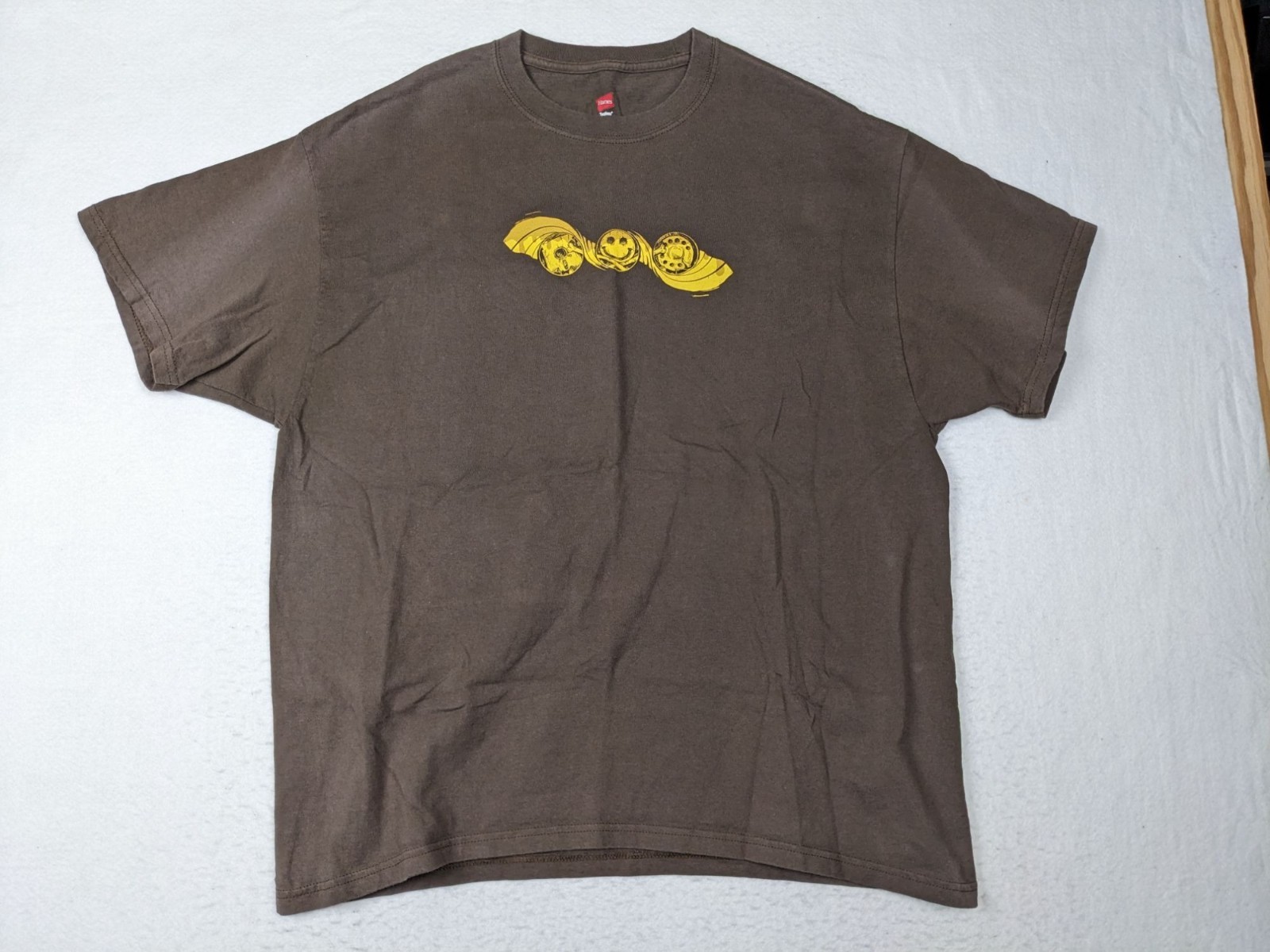 Defcon 19 Las Vegas T-Shirt XL 100% Cotton Graphics Brown