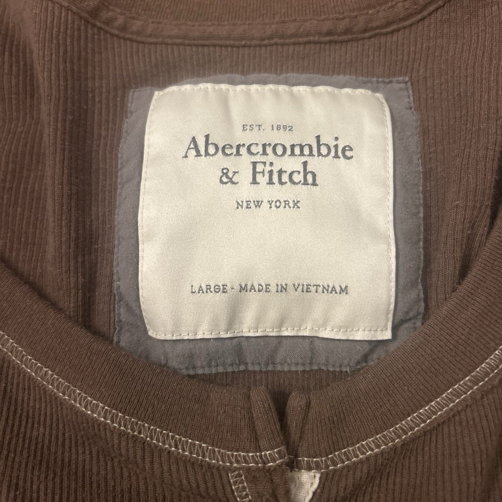 Vintage Extremely Rare Abercrombie & Fitch Women’s Long Sleeve Empire Waist L
