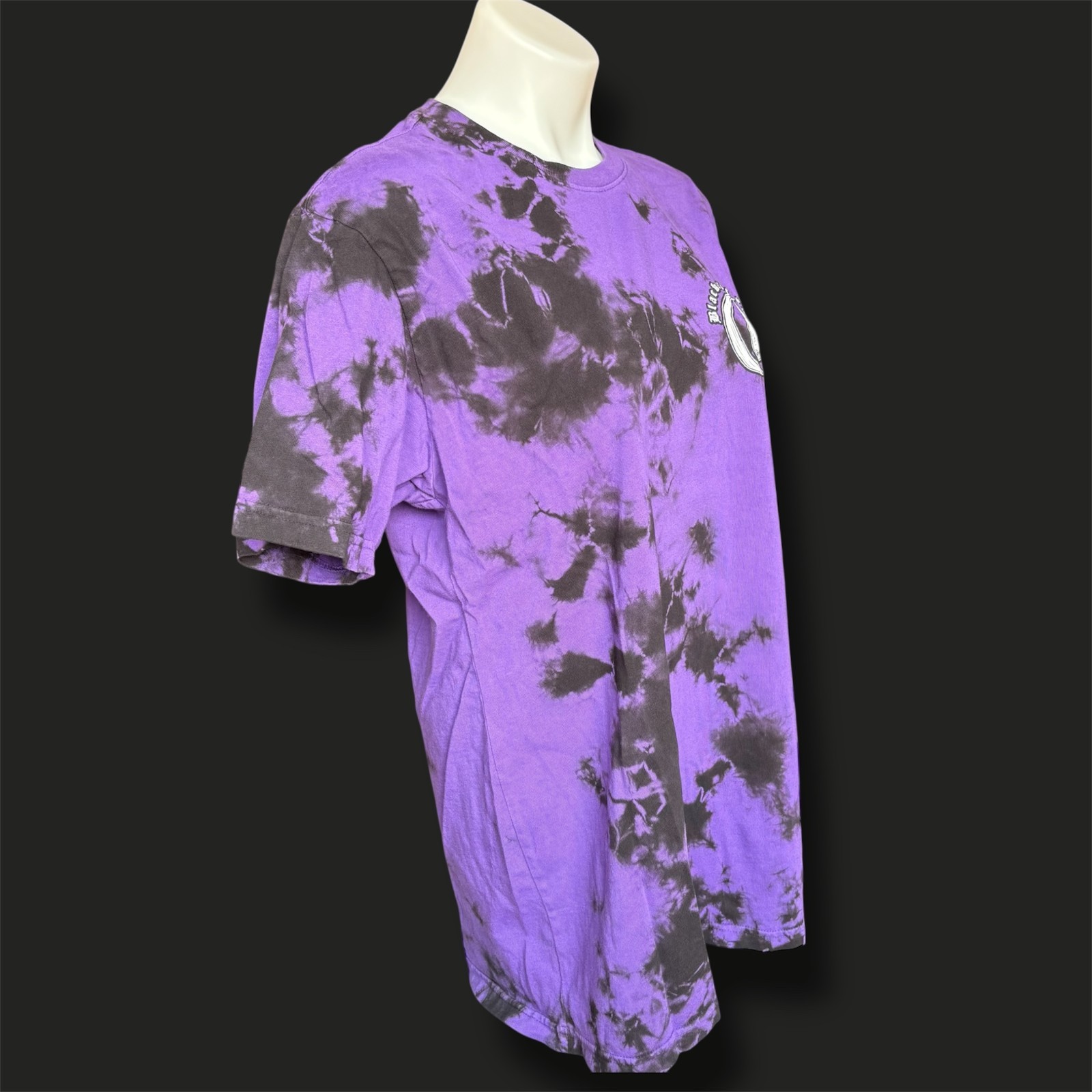 BlackCraft Cult T-Shirt Men’s L Batts Tie Dye Halloween Goth Witch