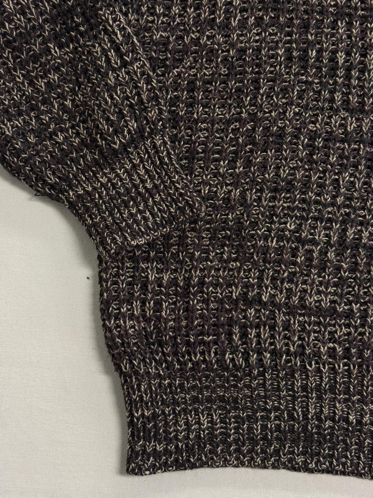 Vintage Palermo Men’s Knitted Sweater Dark Tri-Color – M